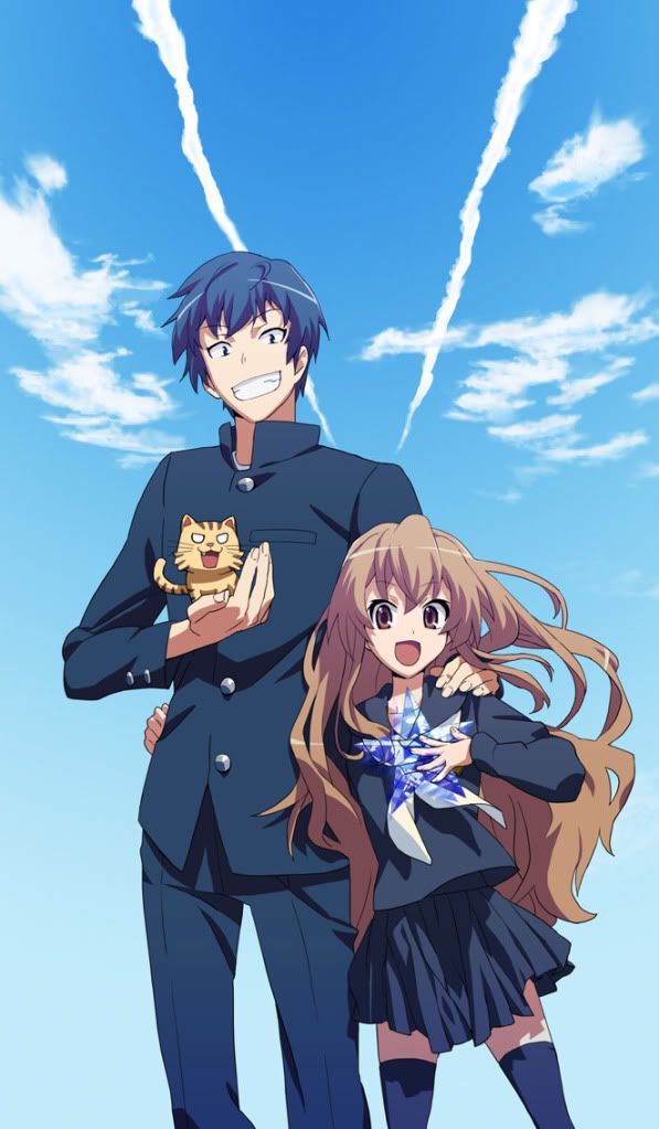 animecouplesgalore:    Taiga x Ryuuji ^~^ Part 1