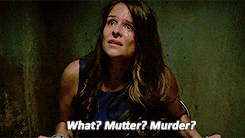 alversluisa:Luisa Alver as a hostage.
