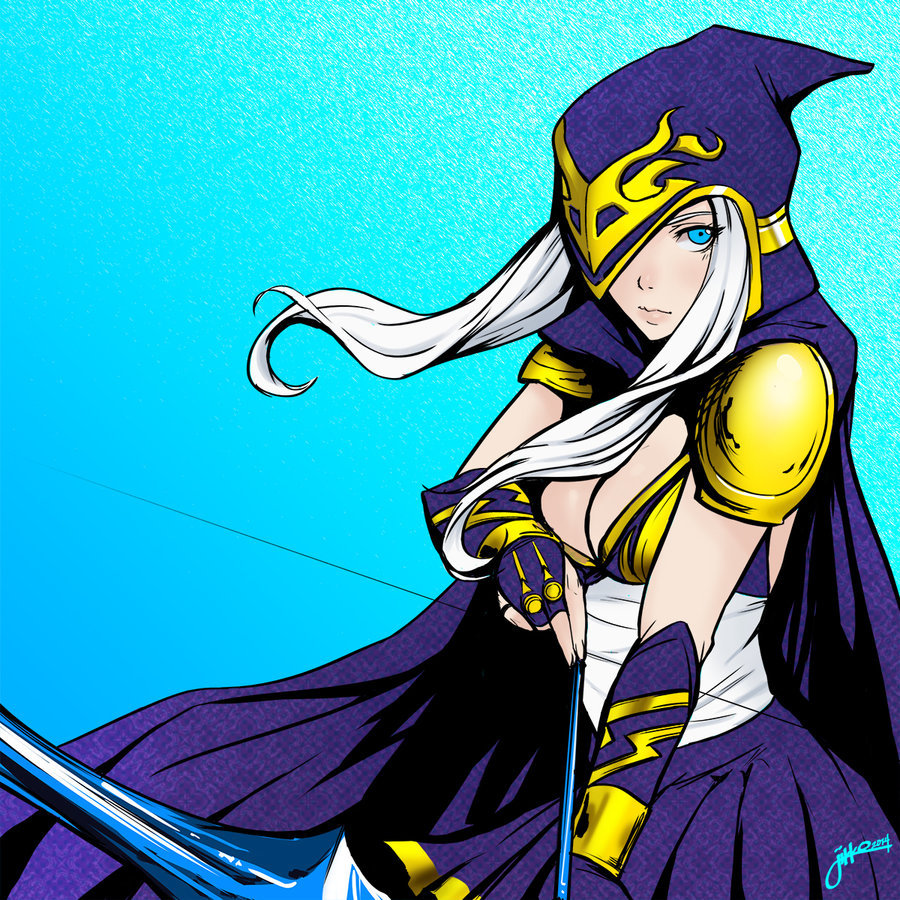 league-of-legends-sexy-girls:  Ashe by buttjeeeks