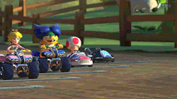 tsitra360:  No Rider Mario Kart 8 Glitch So this just happened! I was playing a race and didn’t realize my cart had no rider until lap 2! Haha, it was hilarious that I almost lost from lack of focus. 