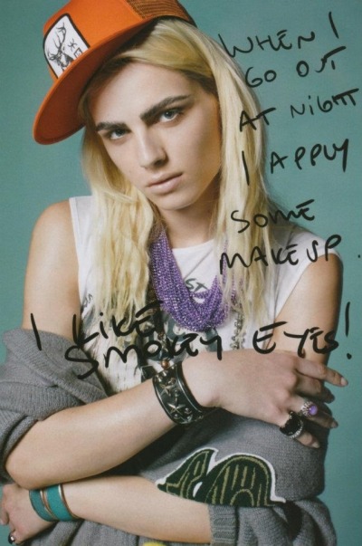 srhaller:  Andrej Pejic for Ginza Magazine. by Taghi Naderzad  Aug. 2012