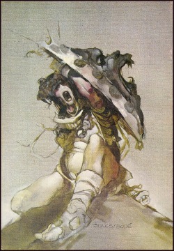 70sscifiart:  Jeffrey Catherine Jones and Vaughn Bode 