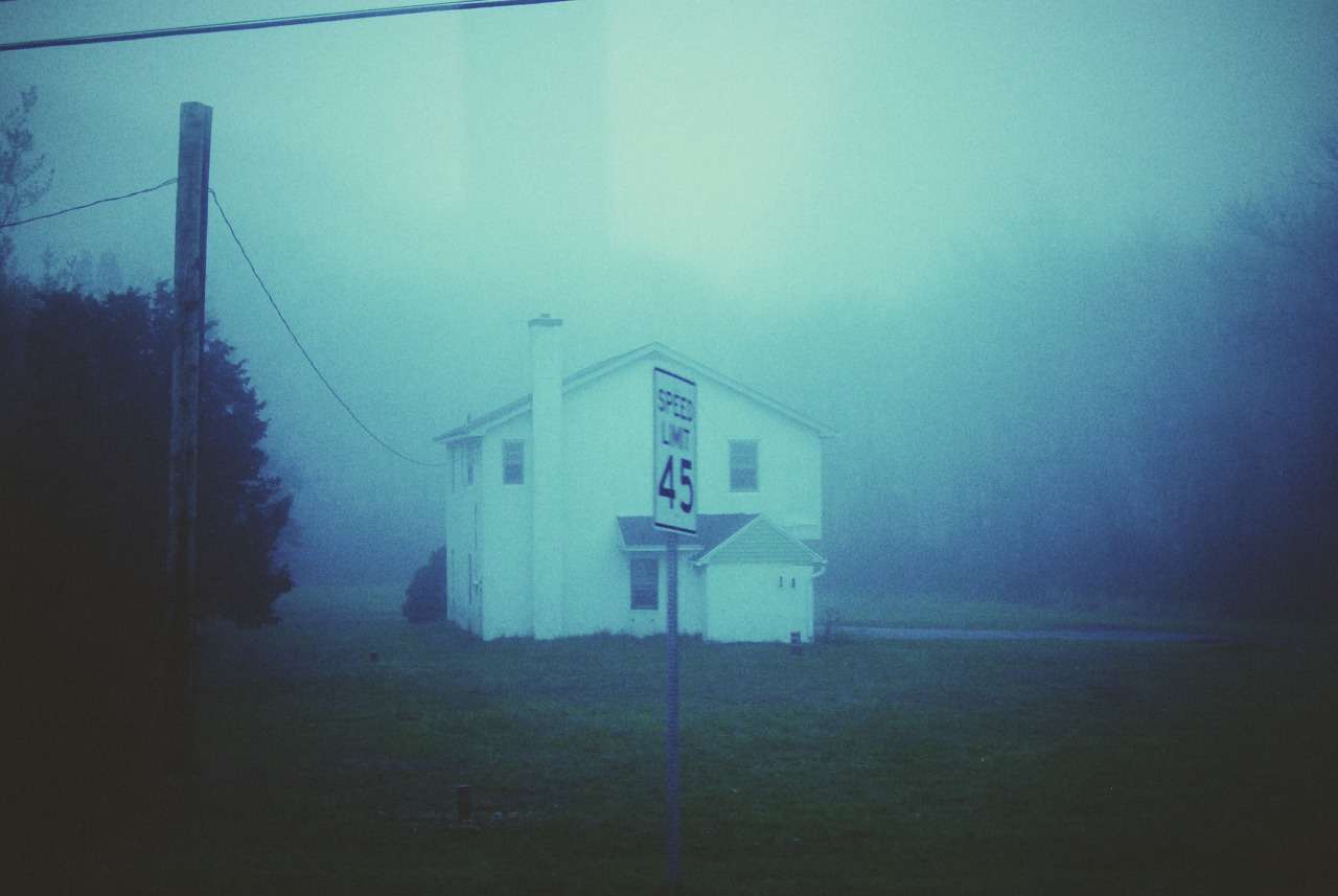 814stops: foggy towns somewhere between exton and doylestown, pa 2015 