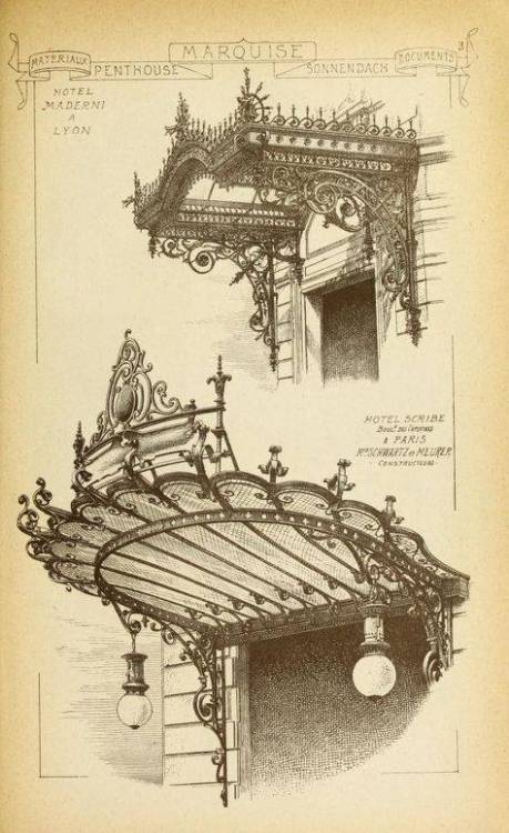 zhuanghongru:Early 20th Century Paris Art Nouveau Architecture Decoration