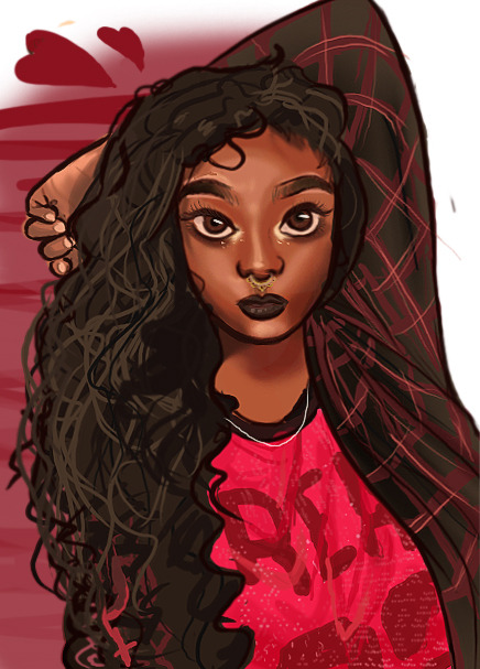 astrobae:  dopenmind:  atomicmuffin:  I saw a few people doing redraws of some of the lovely selfies that were taken for Blackout Day, so I decided to try it myself. C: This was a lot of fun! <3  astrobae! 😍  THANK YOU!!! 😭😻