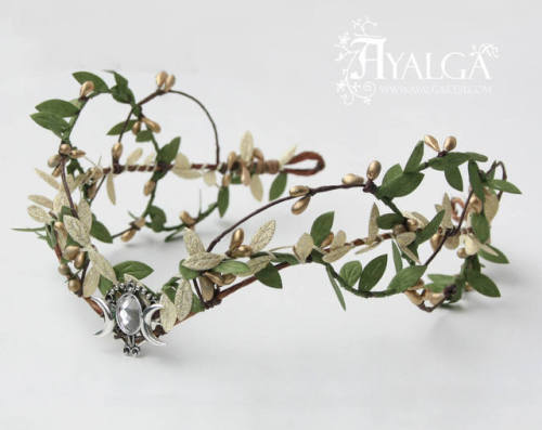 sosuperawesome: Woodland Headpieces and Metal Tiaras by Ayalga on Etsy