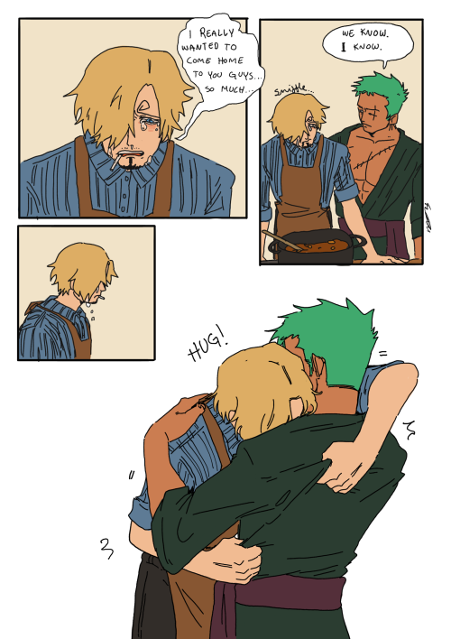After Wci… I Like To Think Zoro Respects Sanji A Lot For Doing Everything He Could To Protect The Crew
