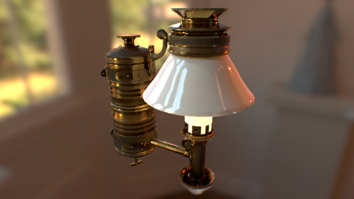 And a lamp I’ve been working on over the last few days! It’s almost done too …