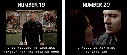out-in-the-open:  Supernatural Hiatus Creations | Week SixteenPrompt: Dean Winchester