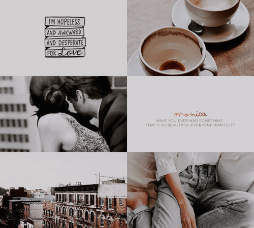 littlemissdracula:otp aesthetics: monica and chandler (f.r.i.e.n.d.s.) 