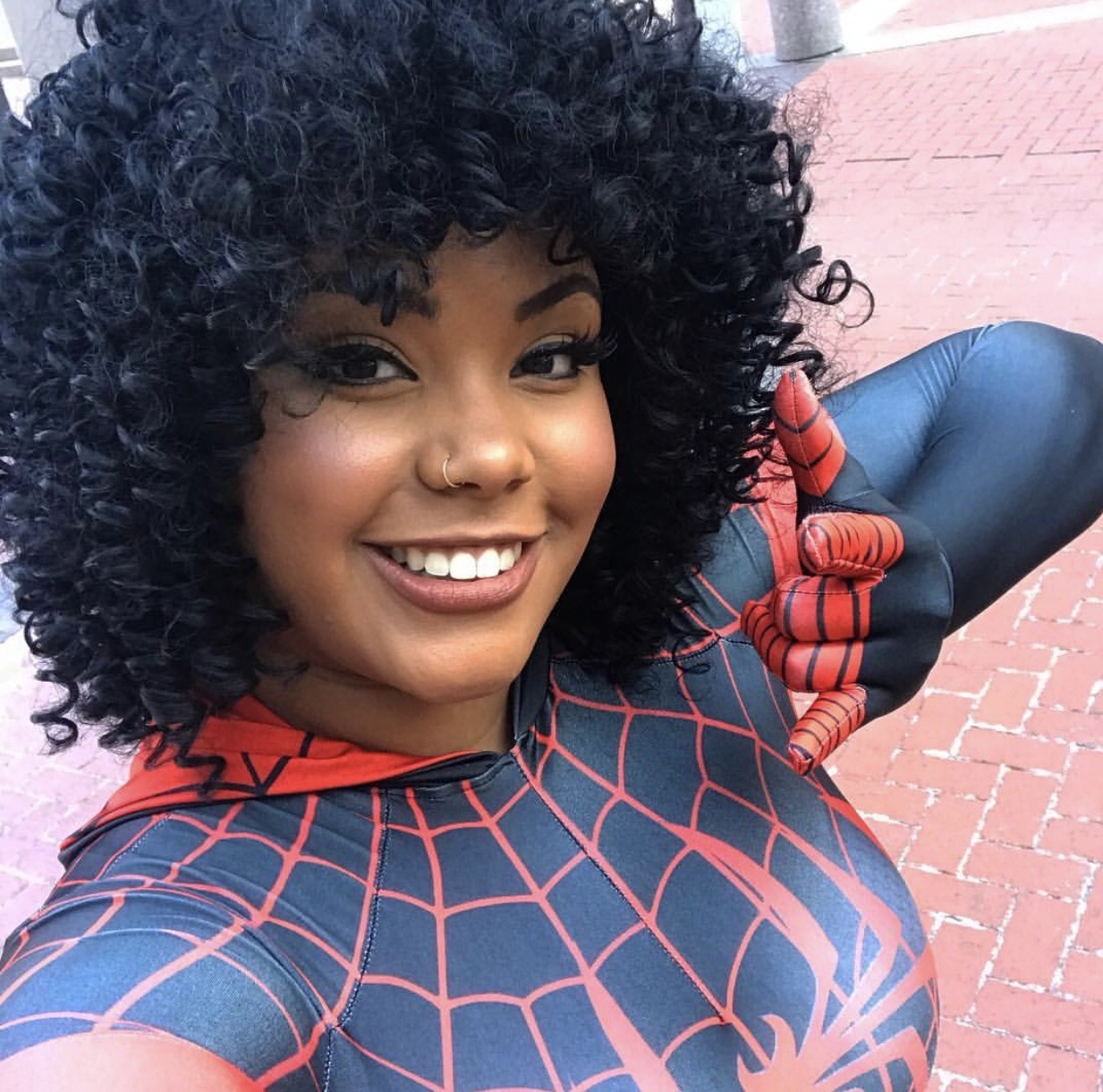 urfvgrl:  blackwomenincostume:         Your friendly neighborhood Spider-Man, Spiderwoman,