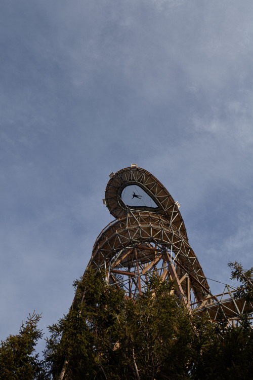 Mountaintop Skywalk, Czech Republic.