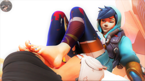 overwatchfeet:Tracer Pharah