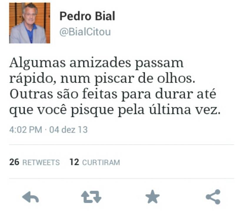 Não chorar, não sentir, não amar.