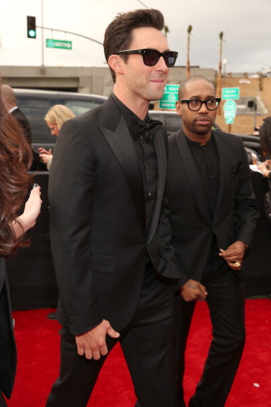 derriuspierre:   Singer Adam Levine attends the 55th Annual GRAMMY Awards at STAPLES Center on 