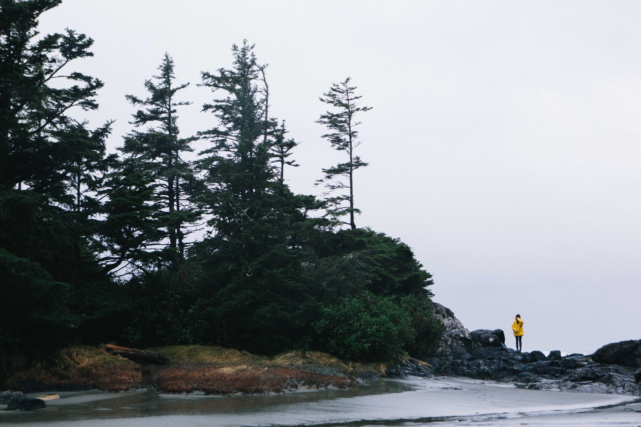 benngie:  Chased by the tide in Tofino, BC. 