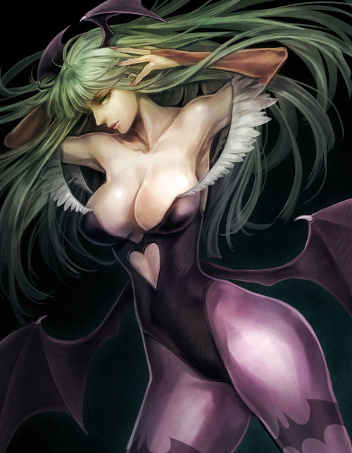 conejoplush:  morrigan fue mi amor mucho tiempo *o*
