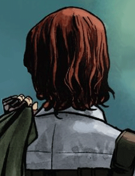 jjoelswatch:“So good news: someone gets to tell Satana Hellstrom that we solved the mystery about why her brother was acting strange. Bad news: we have the real Daimon Hellstrom, but he’s dead. Any takers?”        → Bucky Barnes; Strikeforce