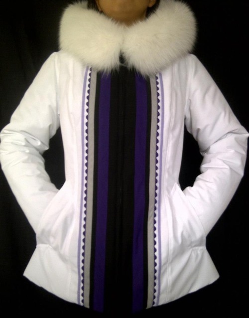 moderndayndnprincess: This jacket!Jacket, Wini Nungak (Inuit)Via fyeahindigenousfashion *** W