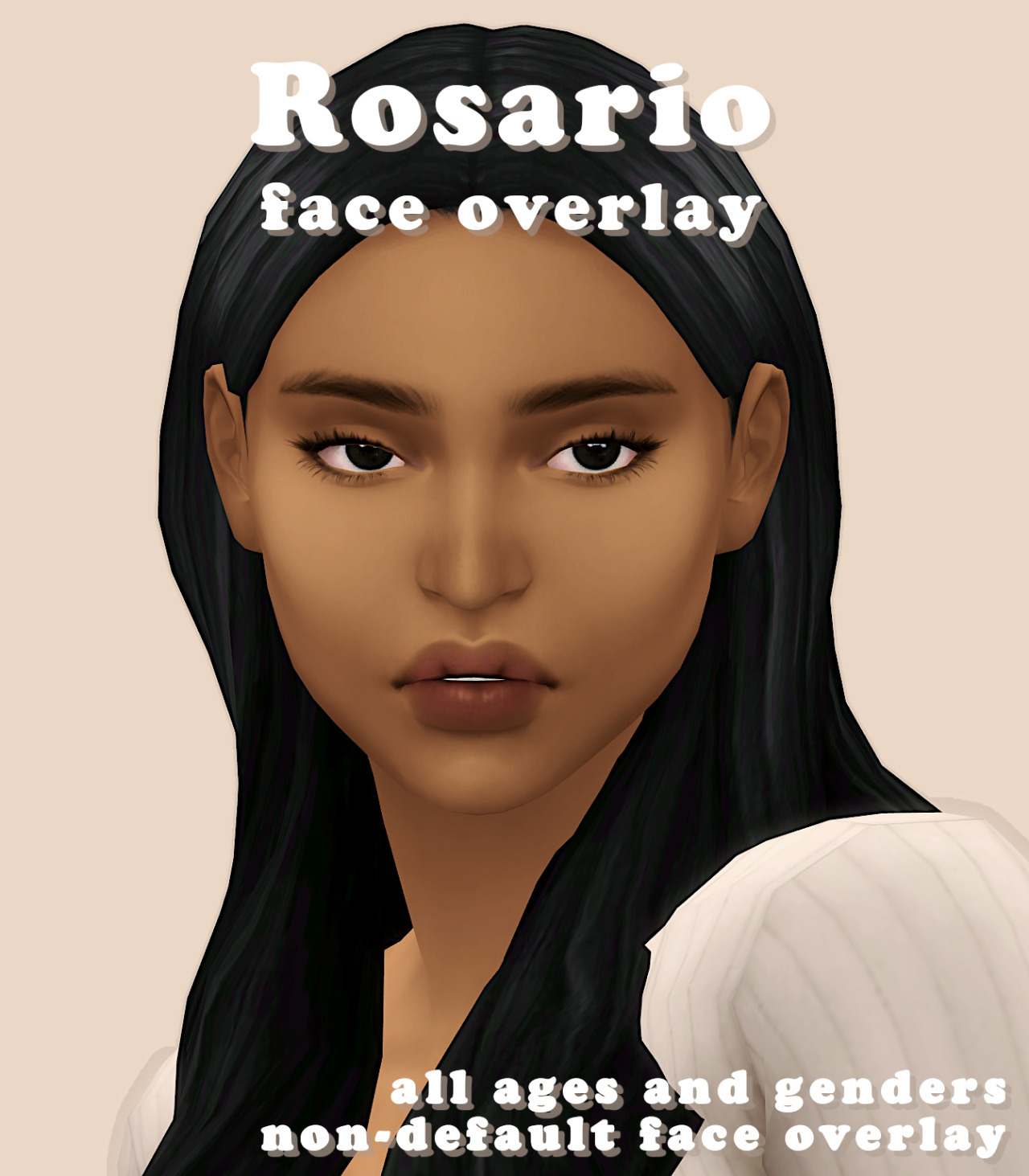 acuar-io:
“Rosario face overlay by acuar-io “been loving this combination of skin details so much I decided to share it! This is generally just an edit of @nesurii‘s aeonium with a couple of other skin details to give a nice defined look. prev under...