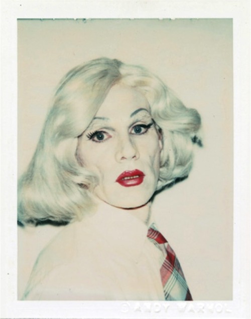 arpeggia:  Andy Warhol - Self Portrait in Drag, 1981 