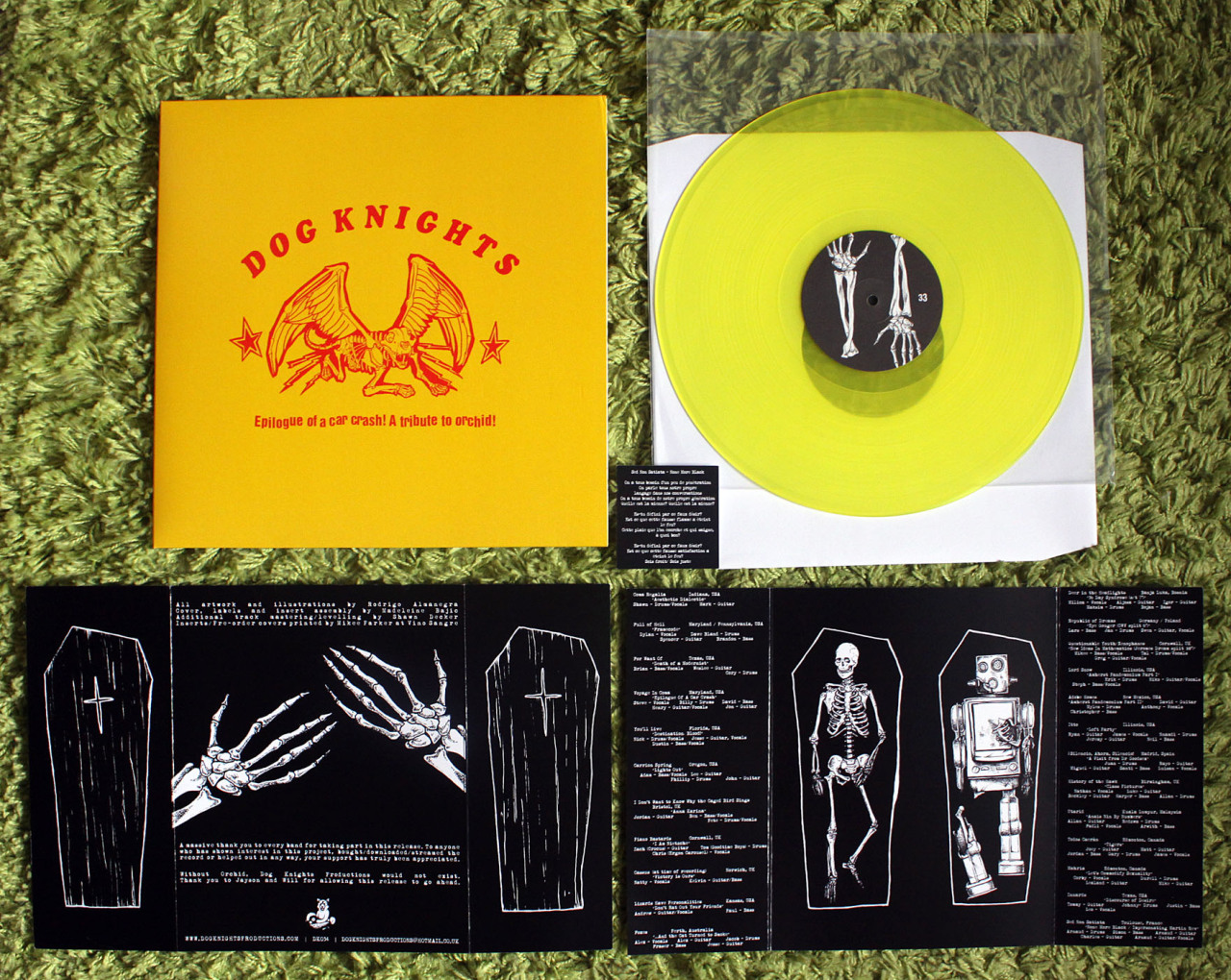 top-five-records:  Dog Knights | ‘Epilogue Of A Car Crash: A Tribute To Orchid’