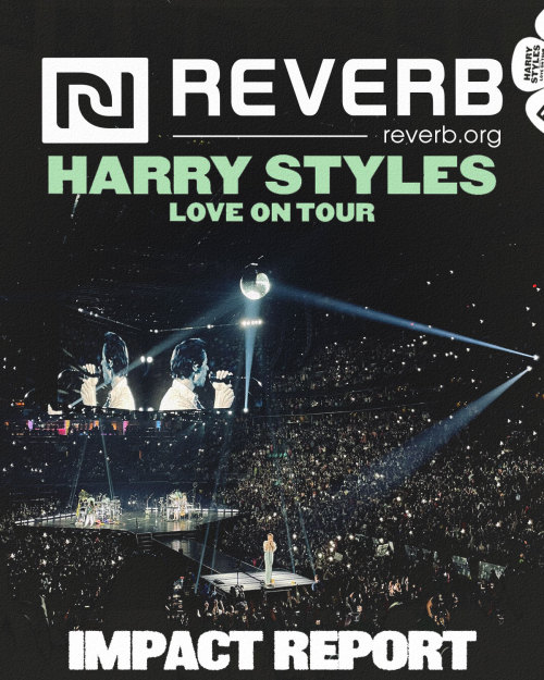 REVERB_org Our #ImpactReport for @Harry_Styles #LoveOnTour is LIVE! 42 celebrations of kindness and 