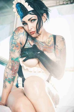 tattooed-honeys:  Alyssa Anne 
