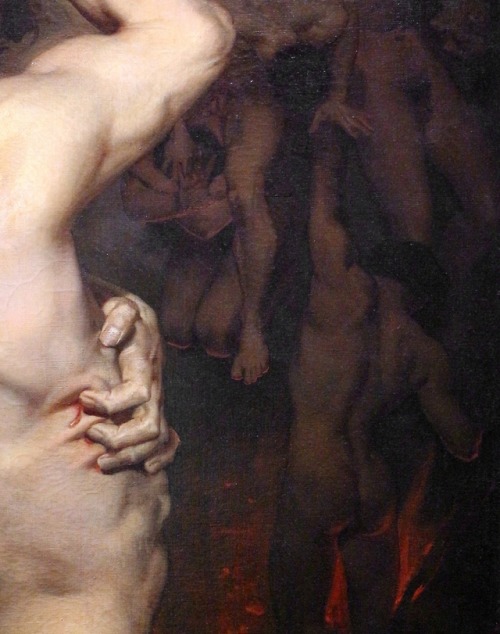 Dante And Virgil In Hell (Detail), 1850. By William-Adolphe Bouguereau