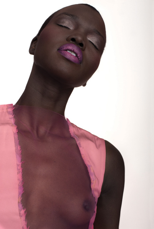 Speechless, absolutely exquisite in every way.Via dynamicafrica:  Model of South Sudanese origin Nykhor photographed by Kasia Bielska for an editorial titled Nykhor in Bloom printed in the #7 June 2013 issue of The Lab Magazine.