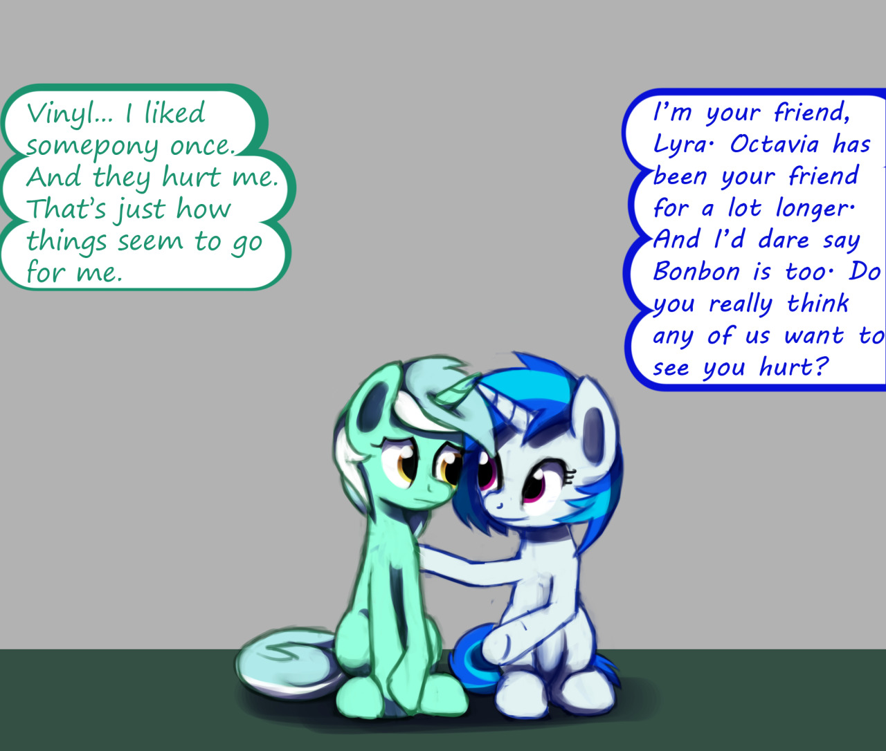 ask-canterlot-musicians:  No, she wouldn’t  &lt;3