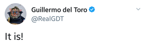 lolawashere: Guillermo del Toro, from now on, forever and ever Totoro-san!