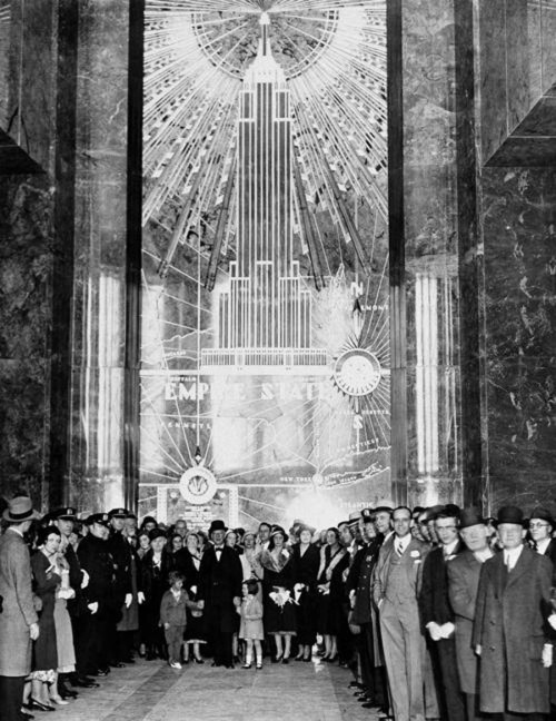 newyorkthegoldenage:Ninety years ago today, May 1, 1931, the Empire State Building officially opened