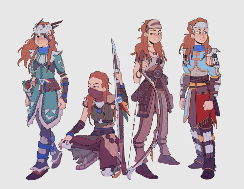 snuffysbox:My fave Aloy outfits ✨