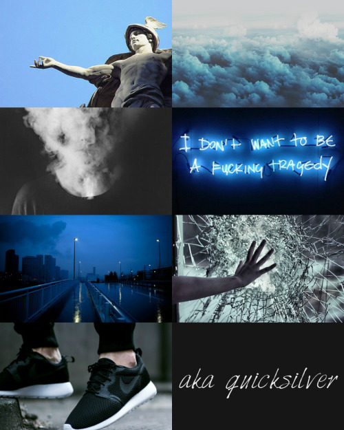 | marvel aesthetic ⇢ pietro maximoff (aka quicksilver) // wanda maximoff