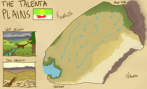  The Talenta Plains are the largest remnants of a bygone era, before the proliferation of angiosperm