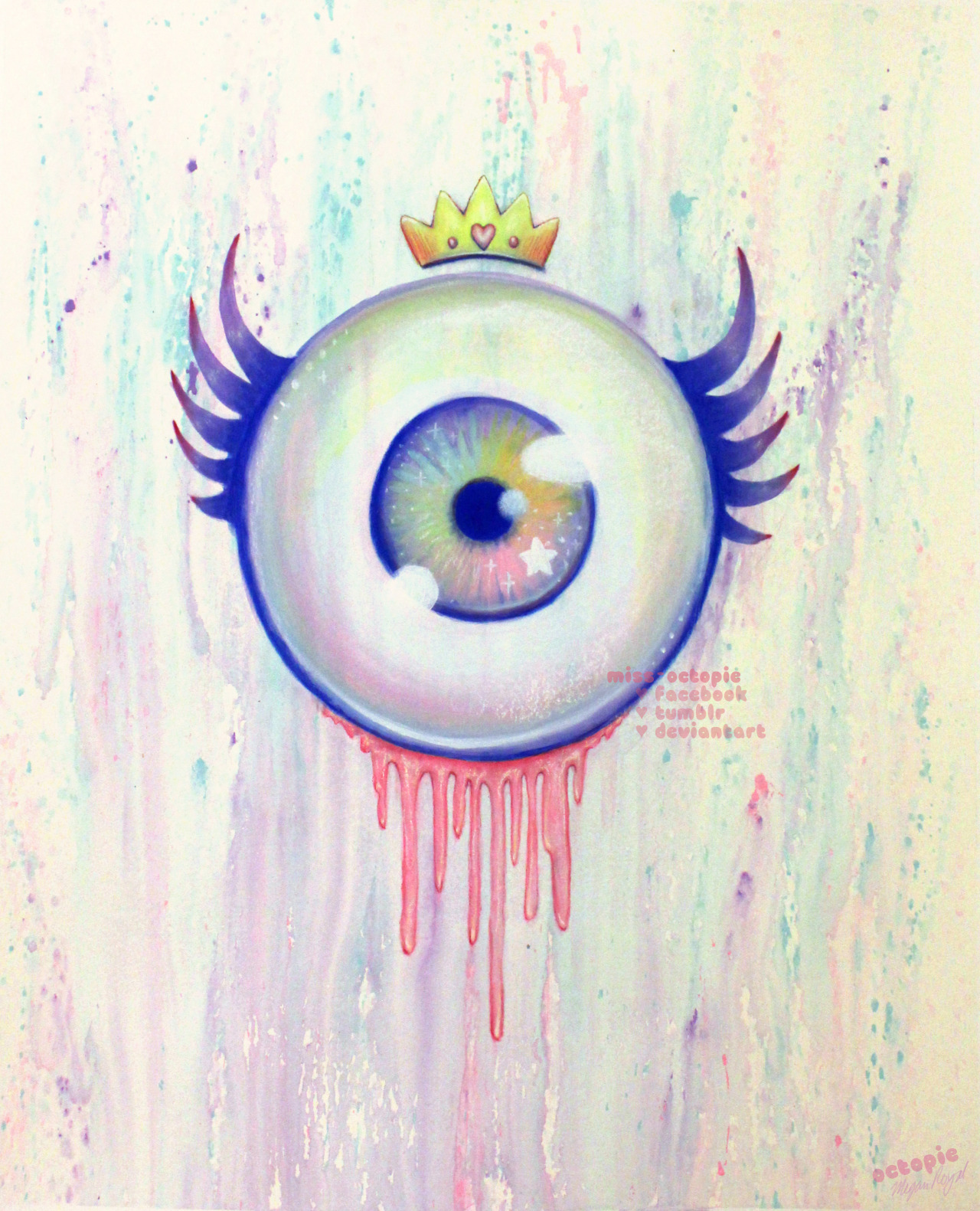 miss-octopie:  ♥ Octopie Acrylic compilation ♥ Most are available as prints