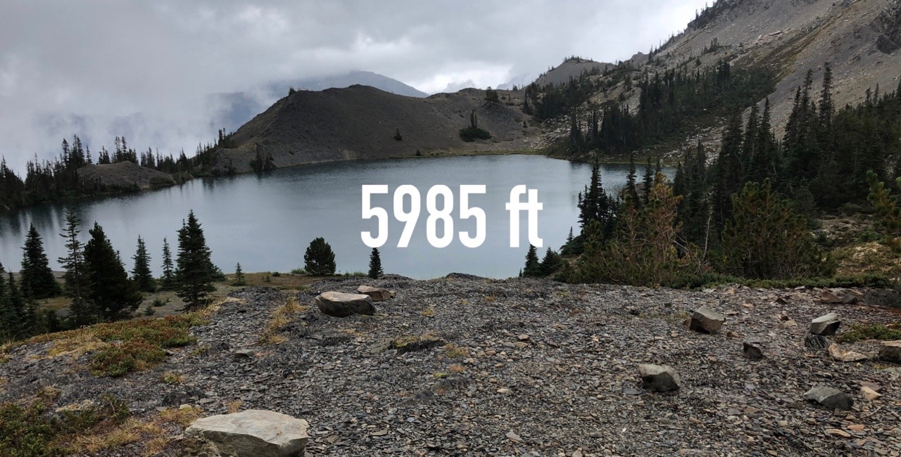 Hiked up to Goat Lake in the Buckhorn Wilderness yesterday for the first time in