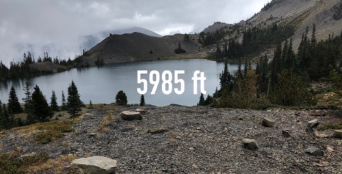 Hiked up to Goat Lake in the Buckhorn Wilderness yesterday for the first time in over a decade … being out of shape made it difficult but hiked in and up the mountain in about 5 hours which is decent time for that hike. Spread my buddies mothers