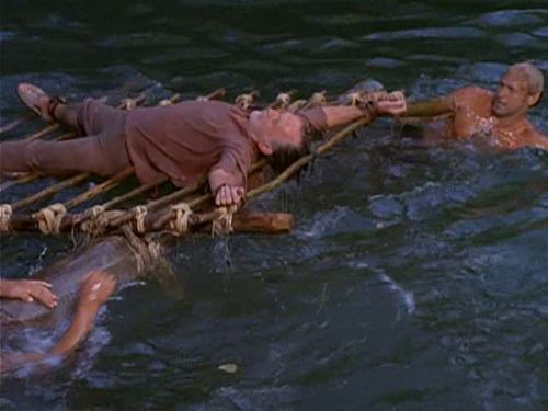 Planet of the Apes (TV series) - S01E06A man has been tied to a raft and left adrift in the sea befo