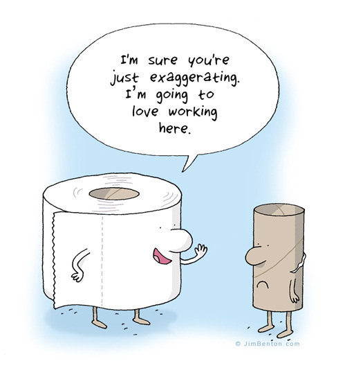 tastefullyoffensive:The new guy. [jimbenton]So I just got a job