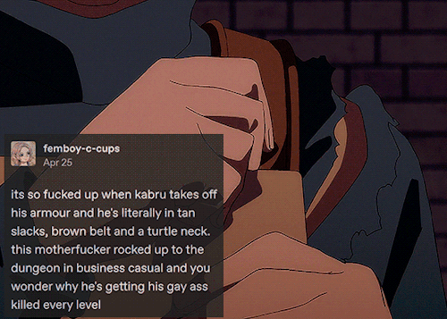 Dungeon Meshi + Text Posts