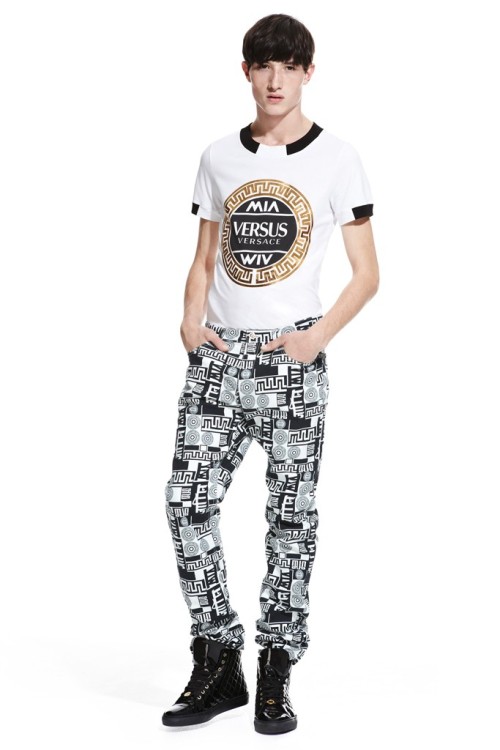 womensweardaily:  A look from the M.I.A. x Versus Versace capsule collection. Photo Courtesy of Versace  