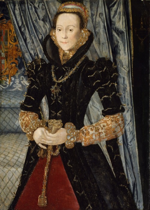 1563 Hans Eworth - Portrait of a Lady of the...
