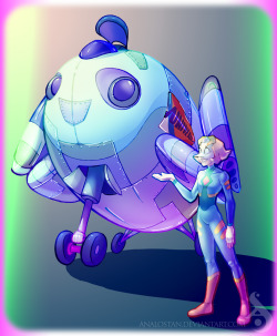 nyut:  Pearl’s Spaceship by Analostan Cuties