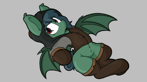 Birthday Draw For @jrspore's Bap Thistle Thorn, She's A Fluffy Ranger.