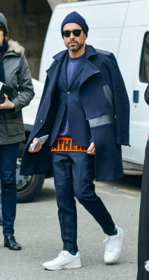 sunshineandfeelingfine:  tommy ton streetstyle 2015 paris menswear shows