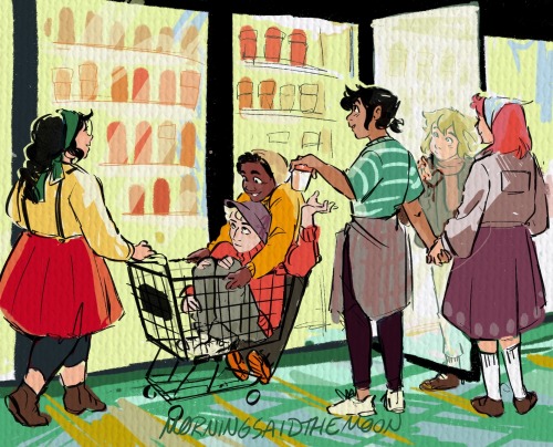 They Are Running Errands For Camilla!! First Stop Is The Ice Cream Aisle