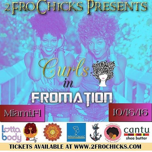 EARLY BIRD TIX ENDS TODAY! Get yours soon! Curls in FroMation &ldquo;Miami&rdquo; is here! It&rsqu