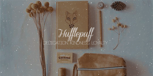 harleyqvinzel:   ➜  Hogwarts Houses: Hufflepuff     ❝    You might belong in Hufflepuff,Where they are just and loyal,Those patient Hufflepuffs are true,And unafraid of toil    ❞  —The Sorting Hat 